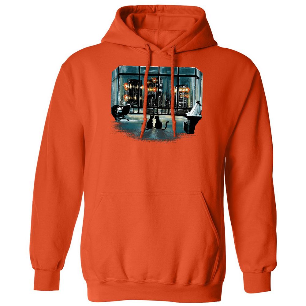 Classic Unisex Hoodie - ZHRNFAQV - Orange - 10