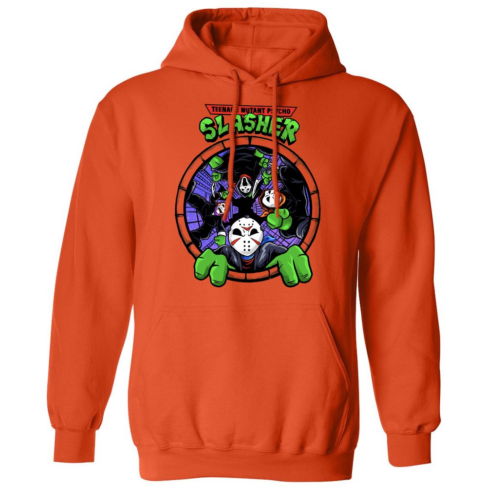 Classic Unisex Hoodie - 1X52EDPJ - Orange - 10