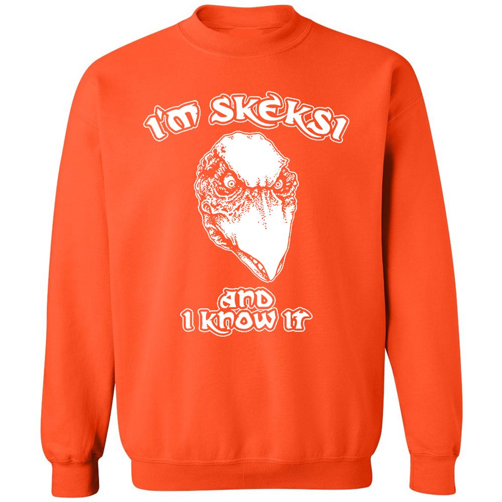 Classic Unisex Sweatshirt - 3Q2ZLAAL - Orange - 10