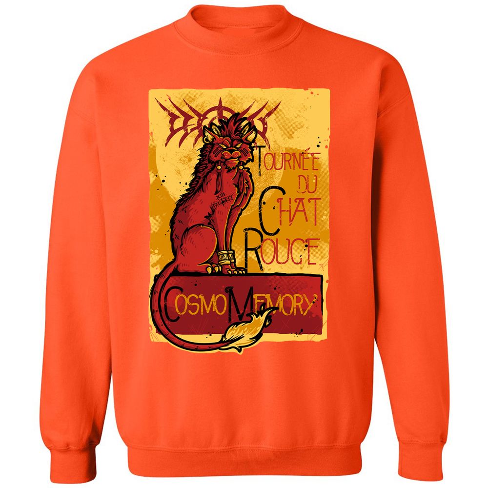 Classic Unisex Sweatshirt - V7E7L3ZG - Orange - 10