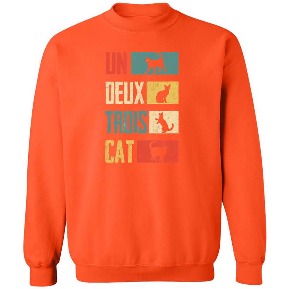 Classic Unisex Sweatshirt - TAXDFMLU - Orange - 10