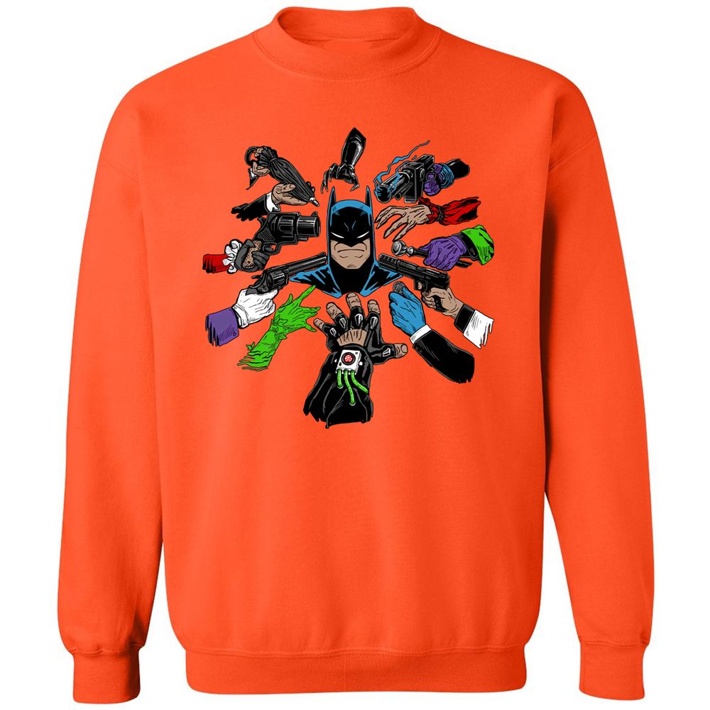 Classic Unisex Sweatshirt - W6XD98N8 - Orange - 10