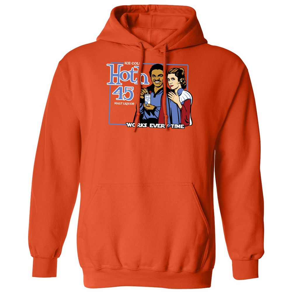 Classic Unisex Hoodie - BX57W7AN - Orange - 10