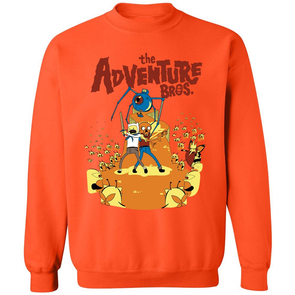 Classic Unisex Sweatshirt - Q4KNJW3Y - Orange - 10