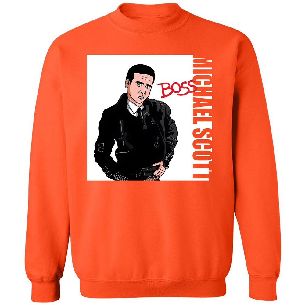 Classic Unisex Sweatshirt - 72J53YYM - Orange - 10