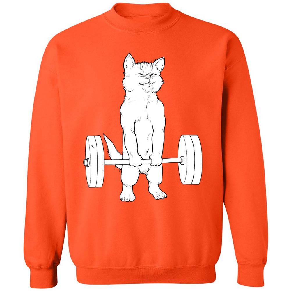 Classic Unisex Sweatshirt - YMWR5HNA - Orange - 10