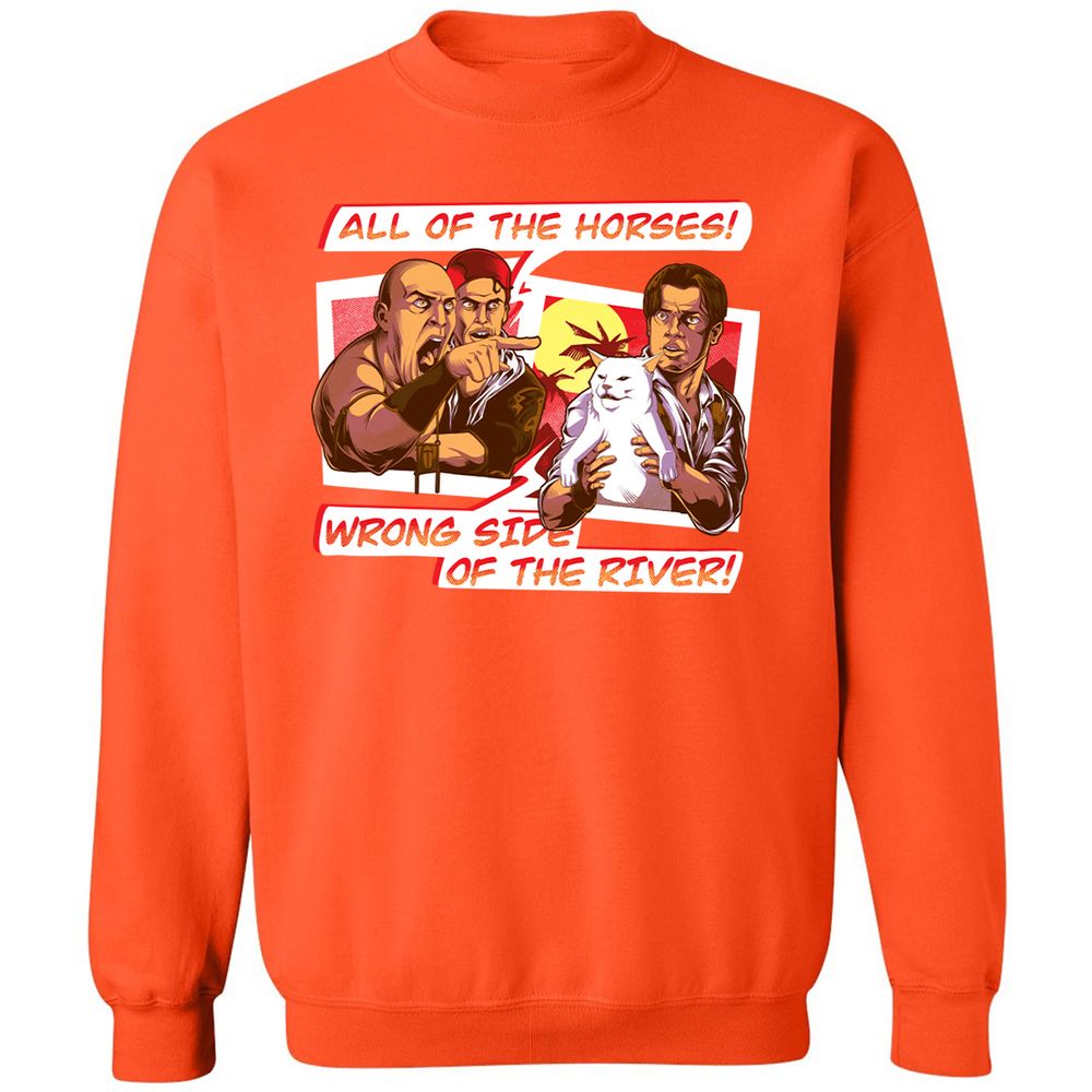 Classic Unisex Sweatshirt - PVK4YDFR - Orange - 10