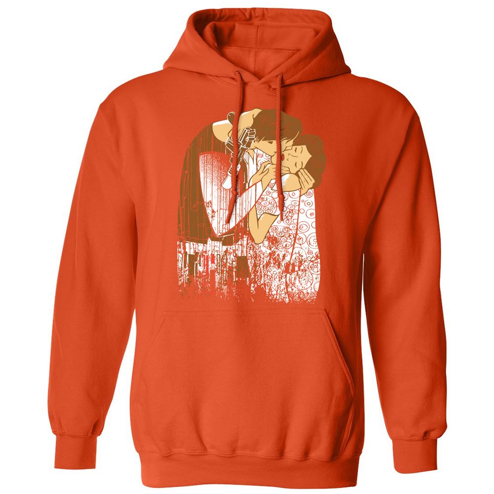 Classic Unisex Hoodie - RHEYJAPZ - Orange - 10