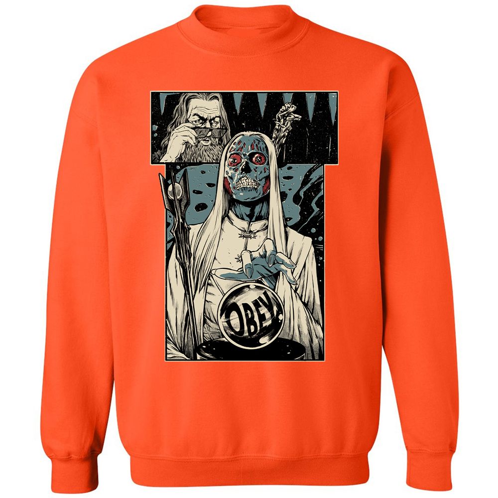 Classic Unisex Sweatshirt - HUZTR825 - Orange - 10