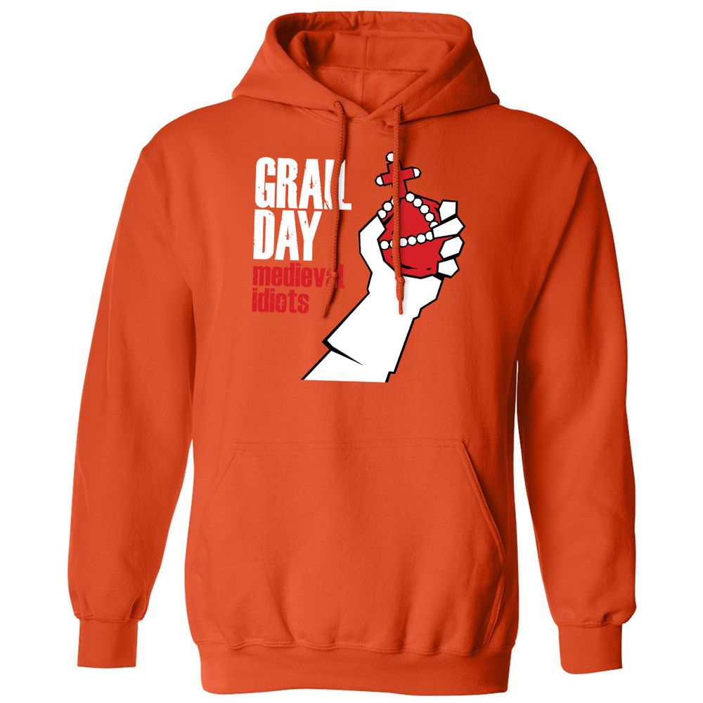 Classic Unisex Hoodie - EBEX5KGD - Orange - 10