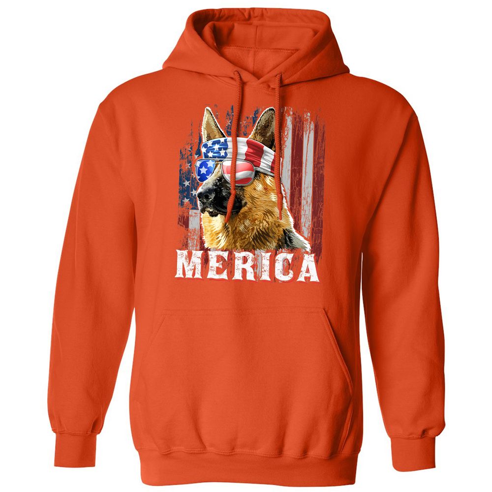 Classic Unisex Hoodie - 22J66LTM - Orange - 10