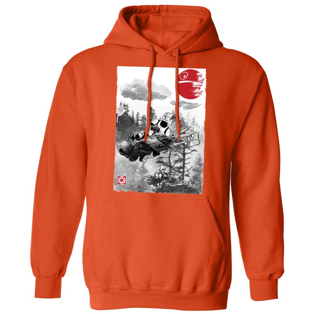 Classic Unisex Hoodie - 6RT749D9 - Orange - 10