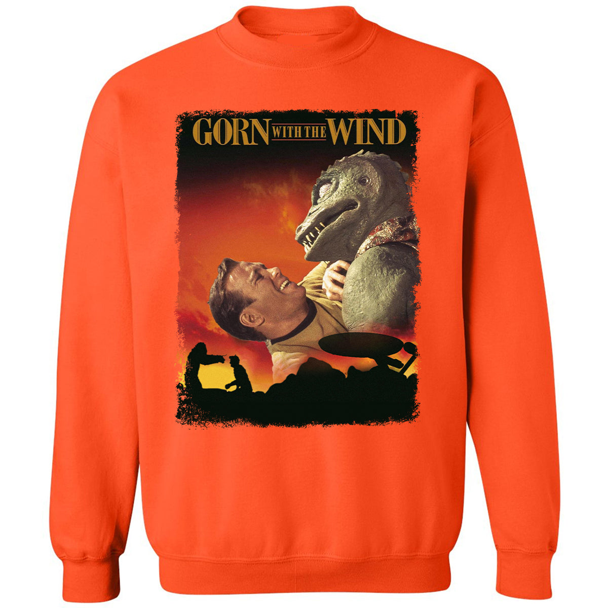 Classic Unisex Sweatshirt - CA3K9DXV - Orange - 10