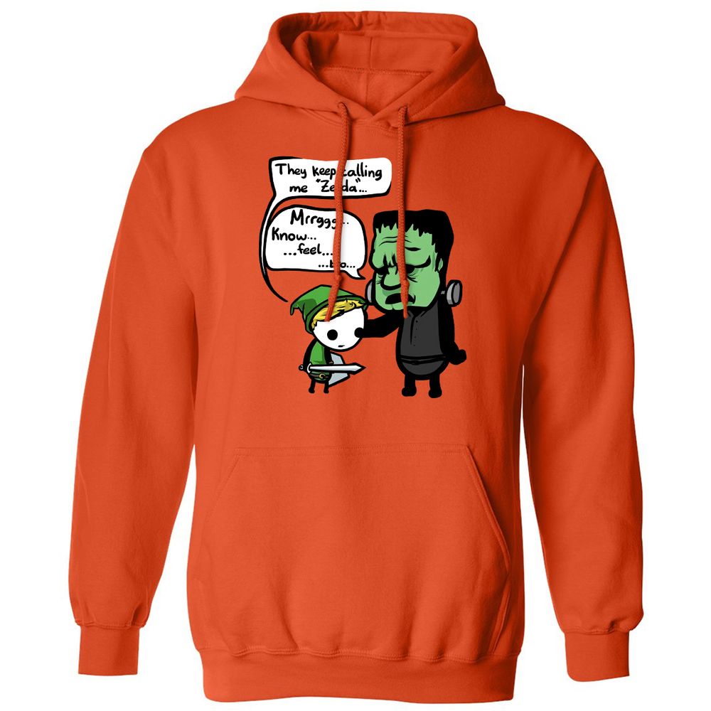 Classic Unisex Hoodie - 3TRAJ9V4 - Orange - 10