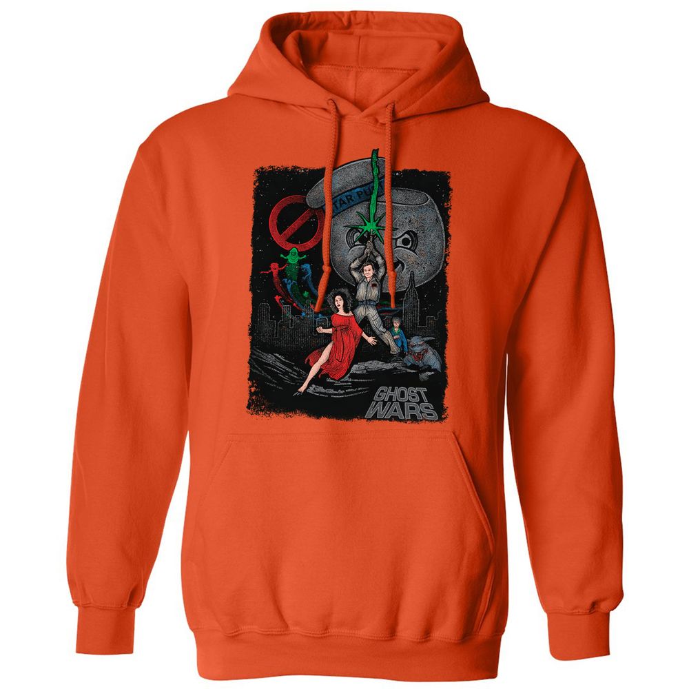 Classic Unisex Hoodie - KGD3SSYK - Orange - 10