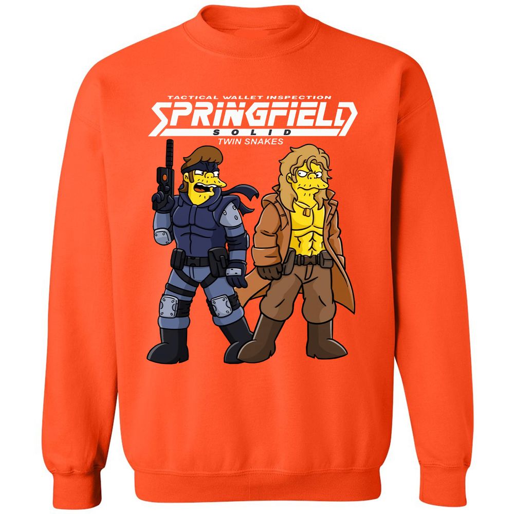 Classic Unisex Sweatshirt - 6Y83R35Z - Orange - 10
