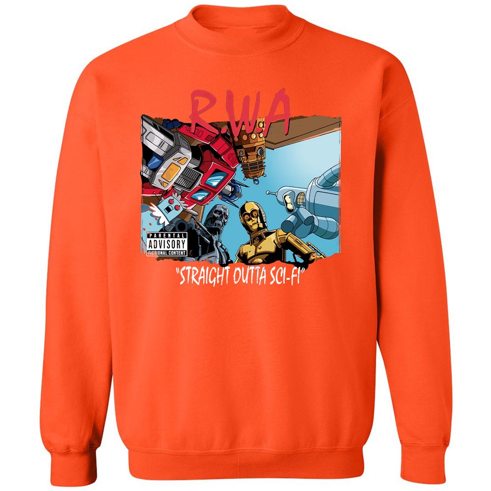 Classic Unisex Sweatshirt - MBMHGM8K - Orange - 10