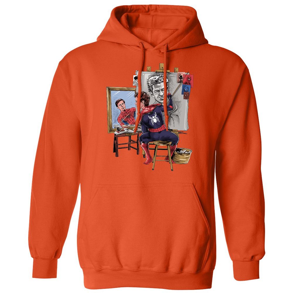 Classic Unisex Hoodie - 97REUZL9 - Orange - 10
