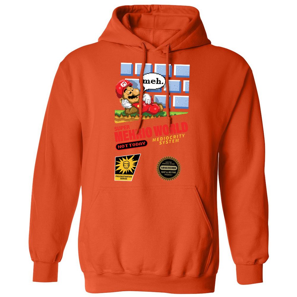 Classic Unisex Hoodie - M4W969C7 - Orange - 10