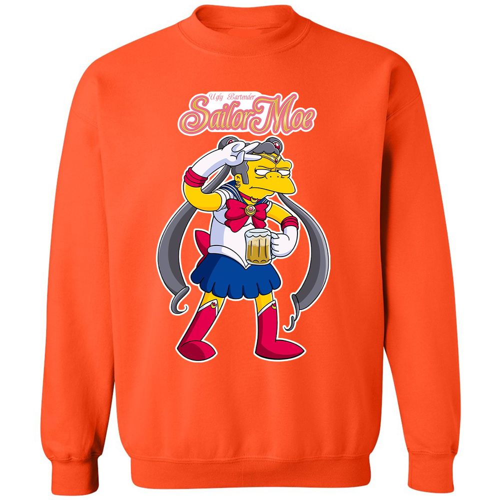 Classic Unisex Sweatshirt - 9MX4NEXC - Orange - 10