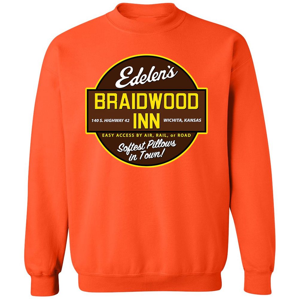 Classic Unisex Sweatshirt - 5B3VANW8 - Orange - 10