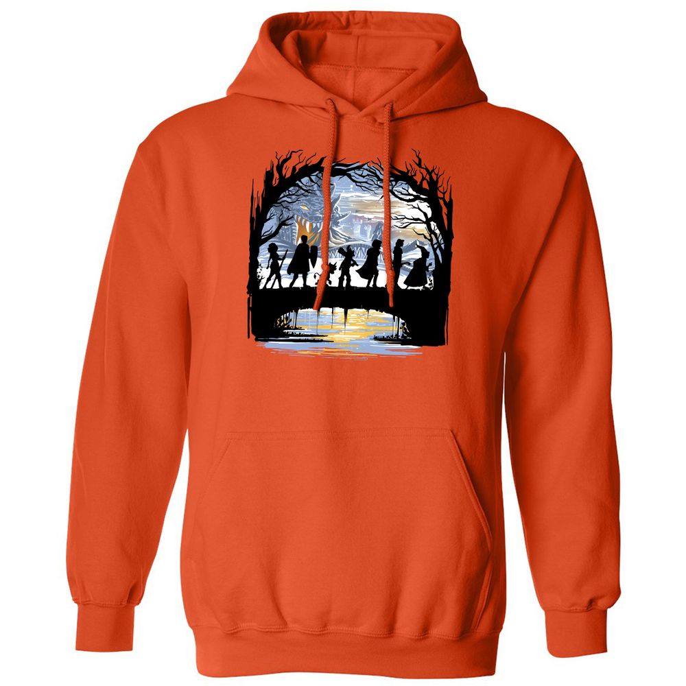 Classic Unisex Hoodie - MRZRKSM5 - Orange - 10