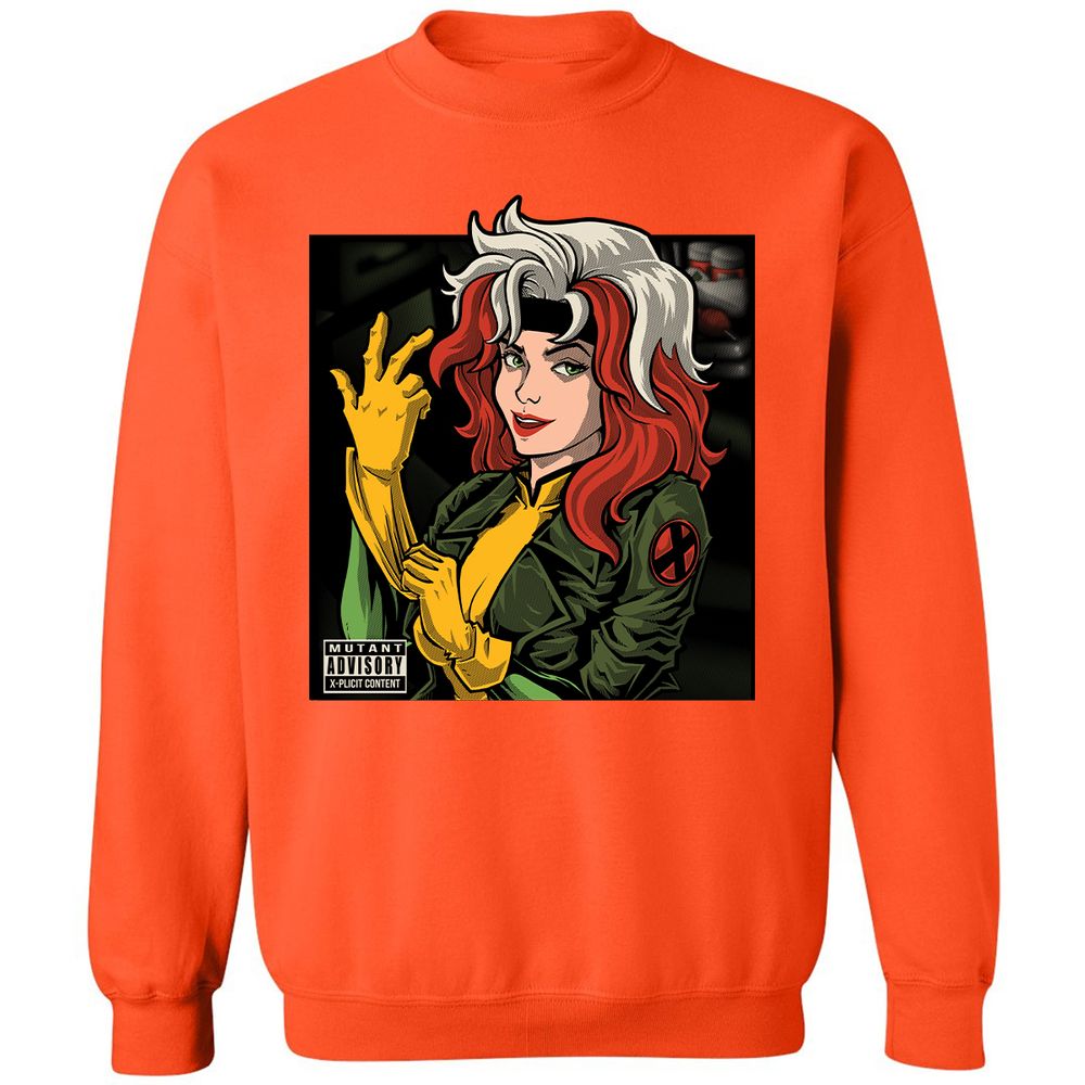 Classic Unisex Sweatshirt - 43T5LWF1 - Orange - 10