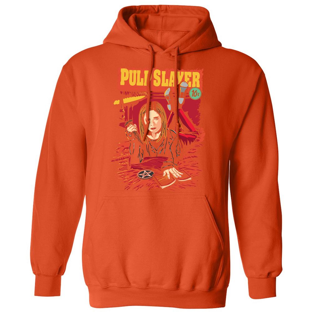 Classic Unisex Hoodie - JG914UMK - Orange - 10