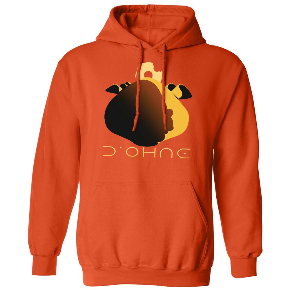 Classic Unisex Hoodie - KACZJ38S - Orange - 10