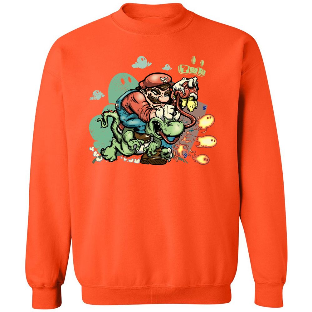 Classic Unisex Sweatshirt - 1AC1QNAS - Orange - 10