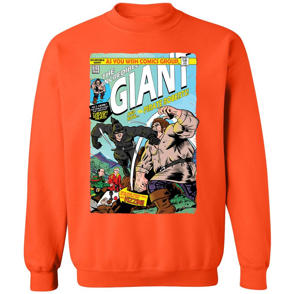 Classic Unisex Sweatshirt - 5U1ZE32Q - Orange - 10