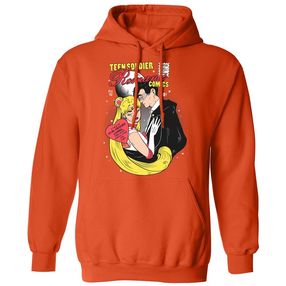 Classic Unisex Hoodie - GH89QLA6 - Orange - 10