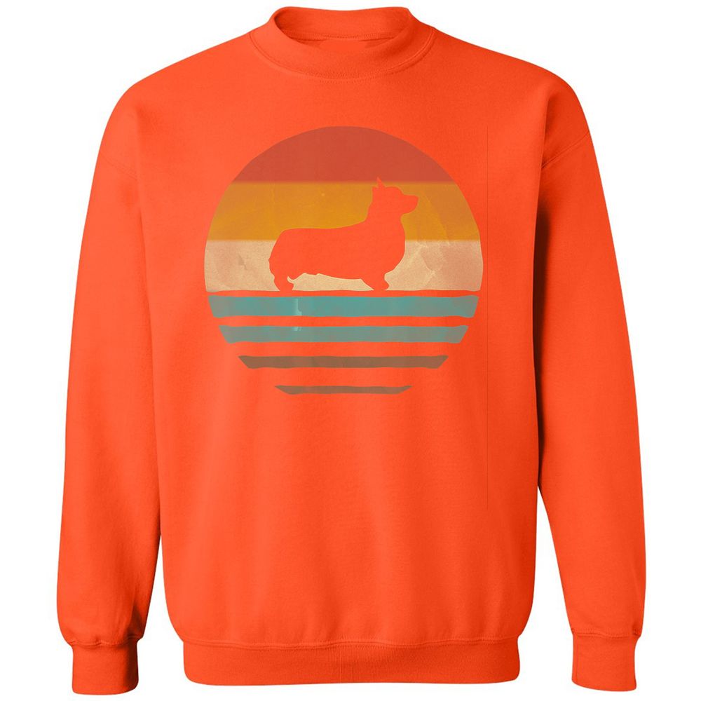 Classic Unisex Sweatshirt - 5C6ZUHNM - Orange - 10