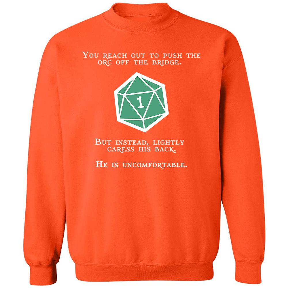 Classic Unisex Sweatshirt - NFFR185X - Orange - 10