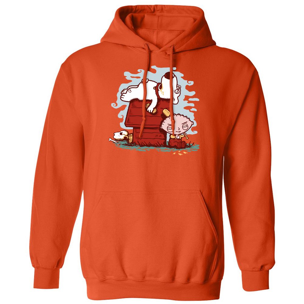 Classic Unisex Hoodie - NUXF3FZN - Orange - 10