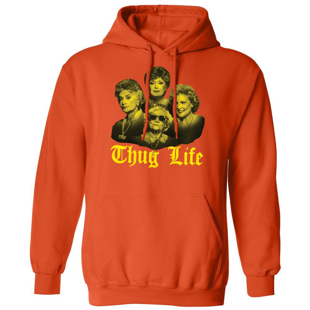 Classic Unisex Hoodie - WKGTQ74Z - Orange - 10