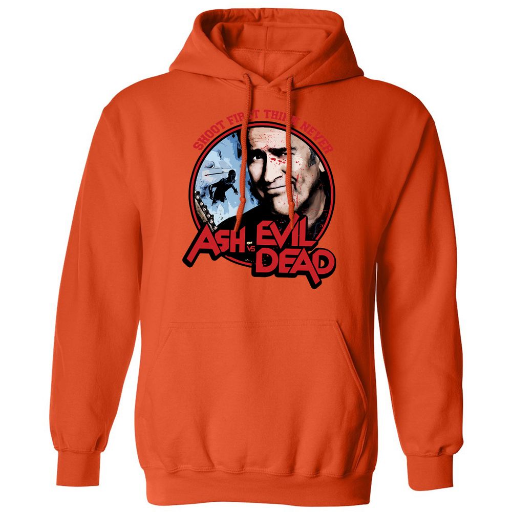 Classic Unisex Hoodie - RMQL9XHW - Orange - 10