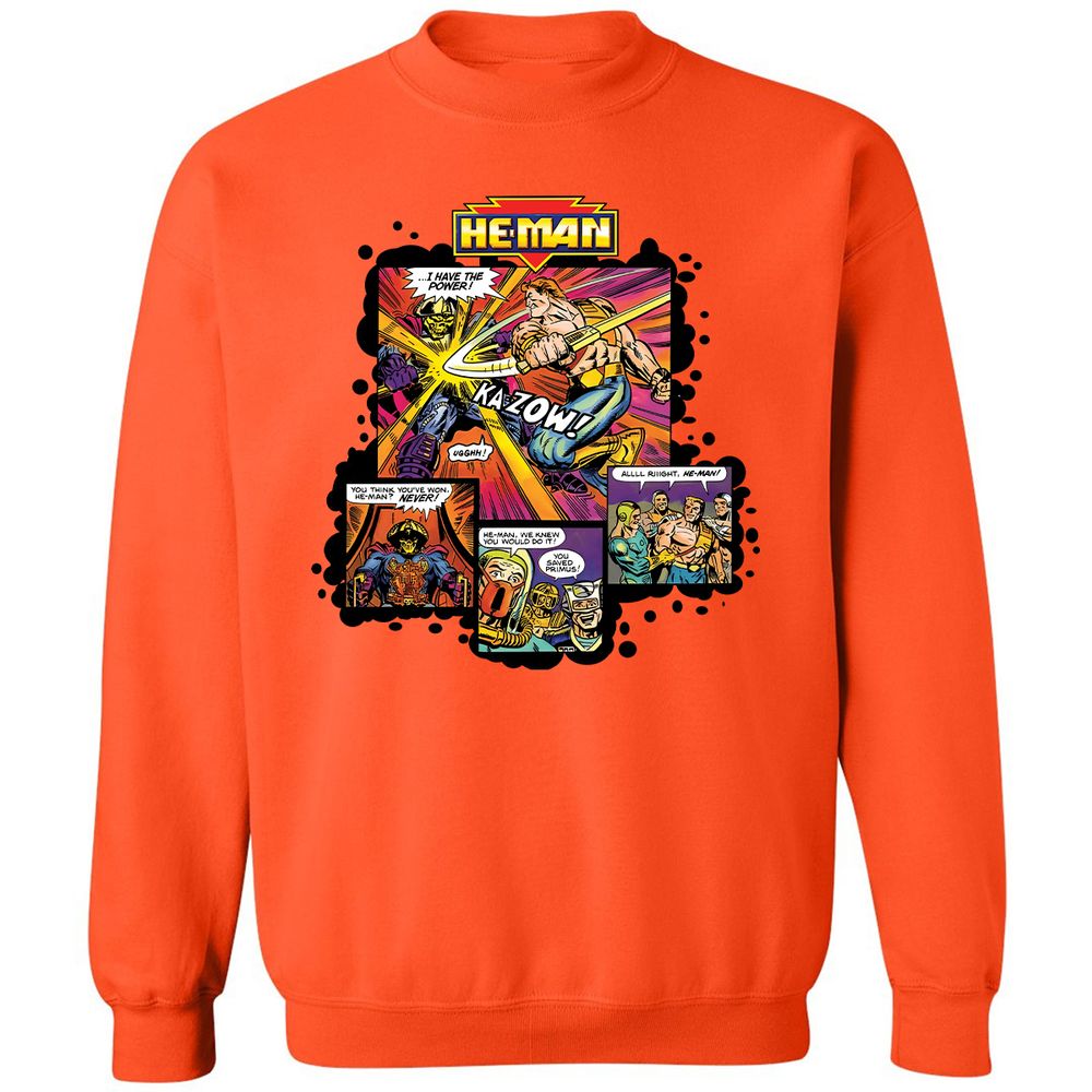 Classic Unisex Sweatshirt - FD6ZAL6N - Orange - 10