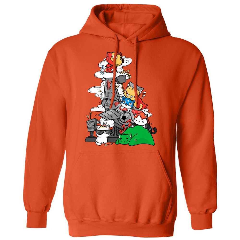Classic Unisex Hoodie - 5BBVJYMJ - Orange - 10