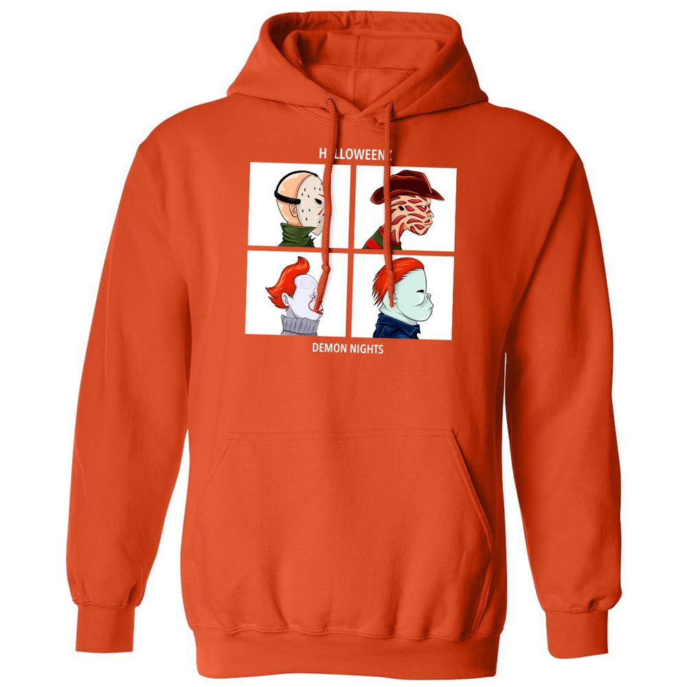 Classic Unisex Hoodie - ECRA7178 - Orange - 10