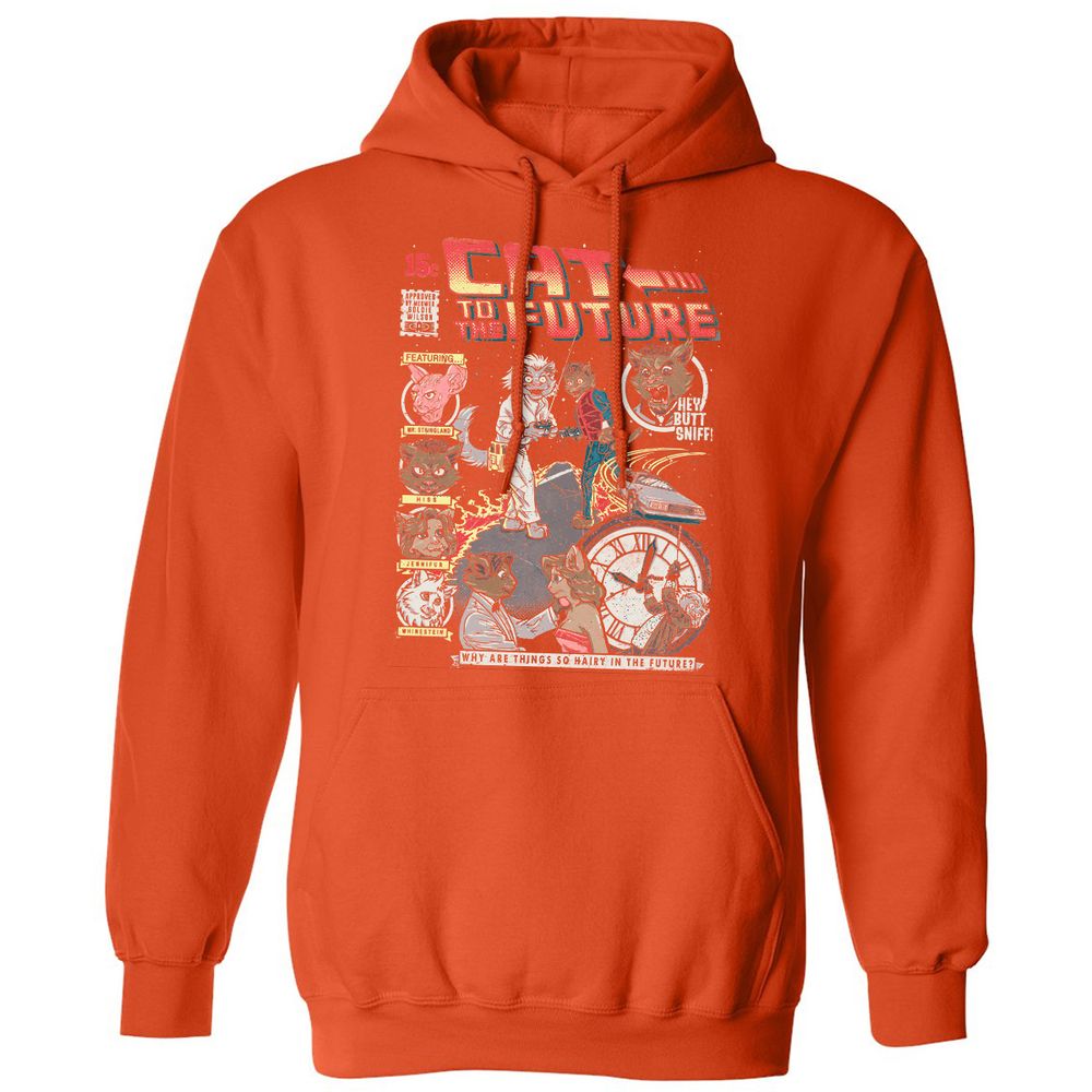 Classic Unisex Hoodie - Z2V3DVEA - Orange - 10