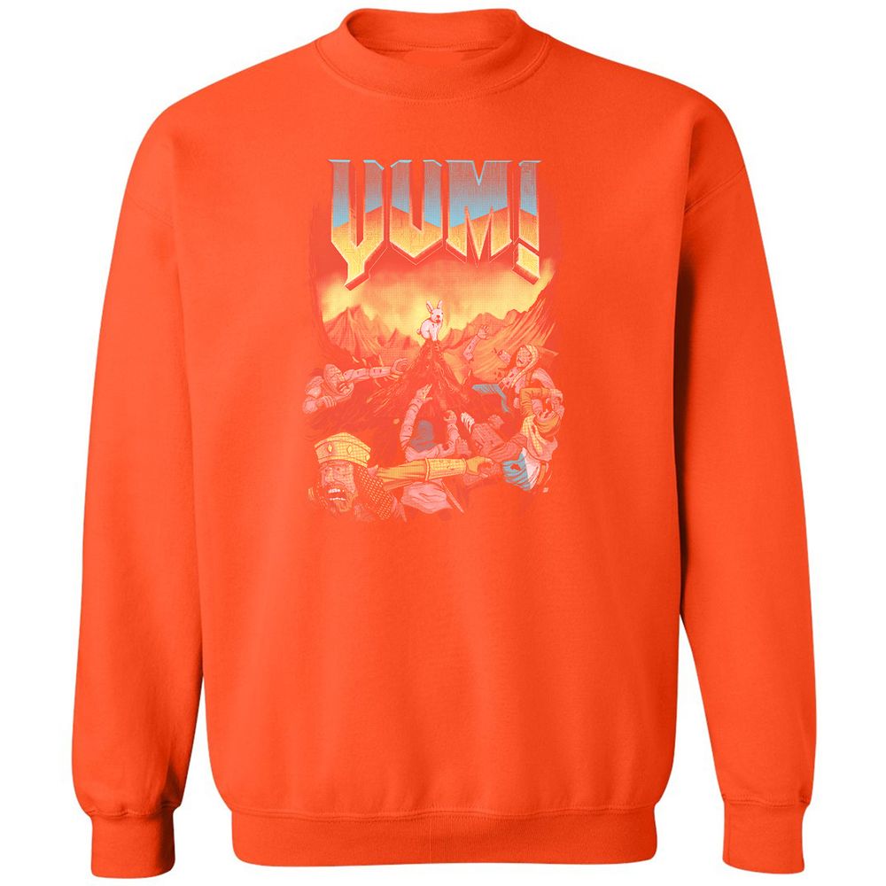 Classic Unisex Sweatshirt - P3MK43QB - Orange - 10