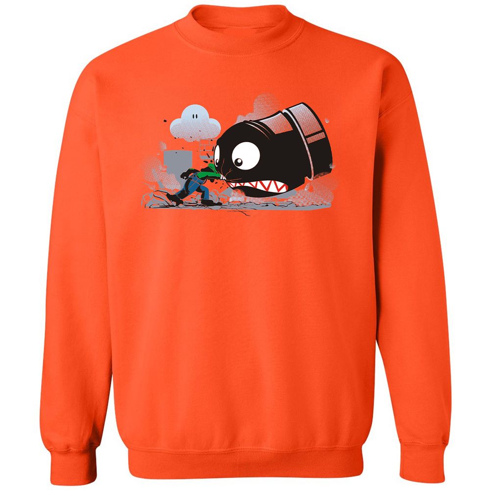 Classic Unisex Sweatshirt - 6R2NFP5T - Orange - 10