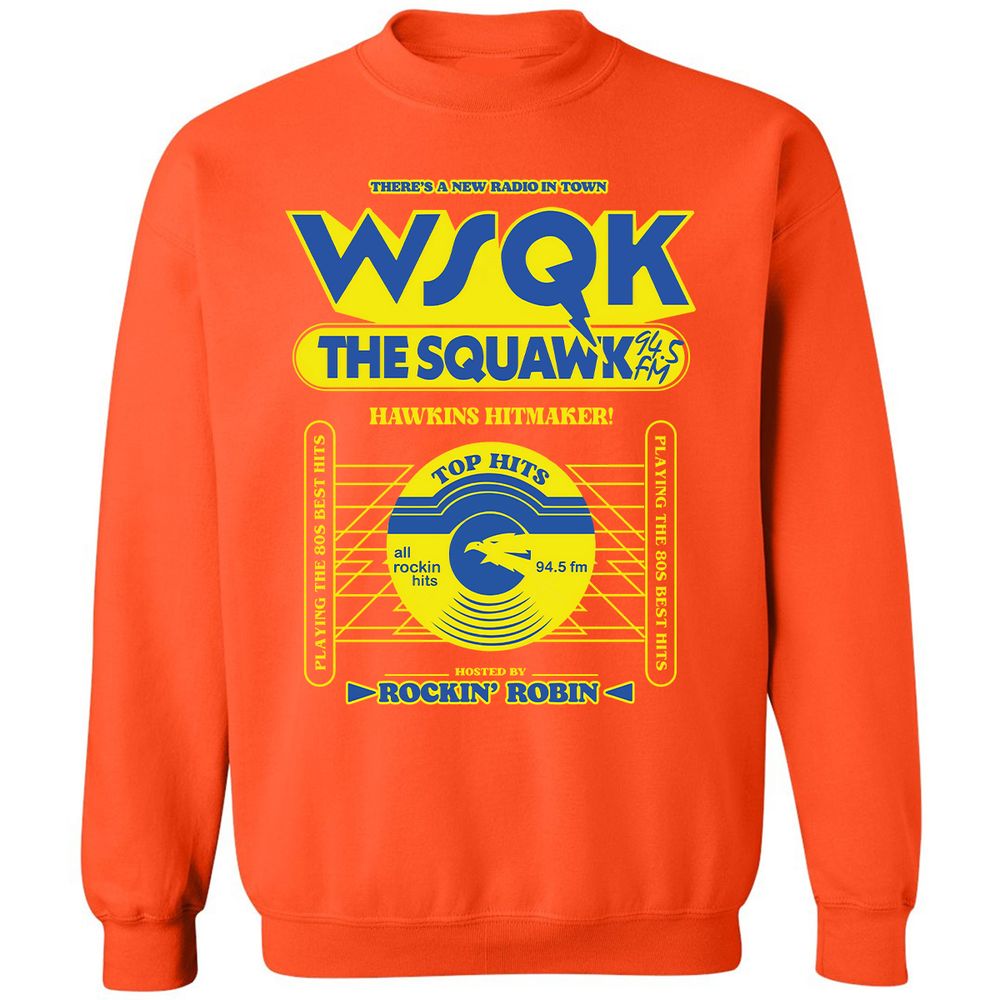 Classic Unisex Sweatshirt - WK76YWMB - Orange - 10