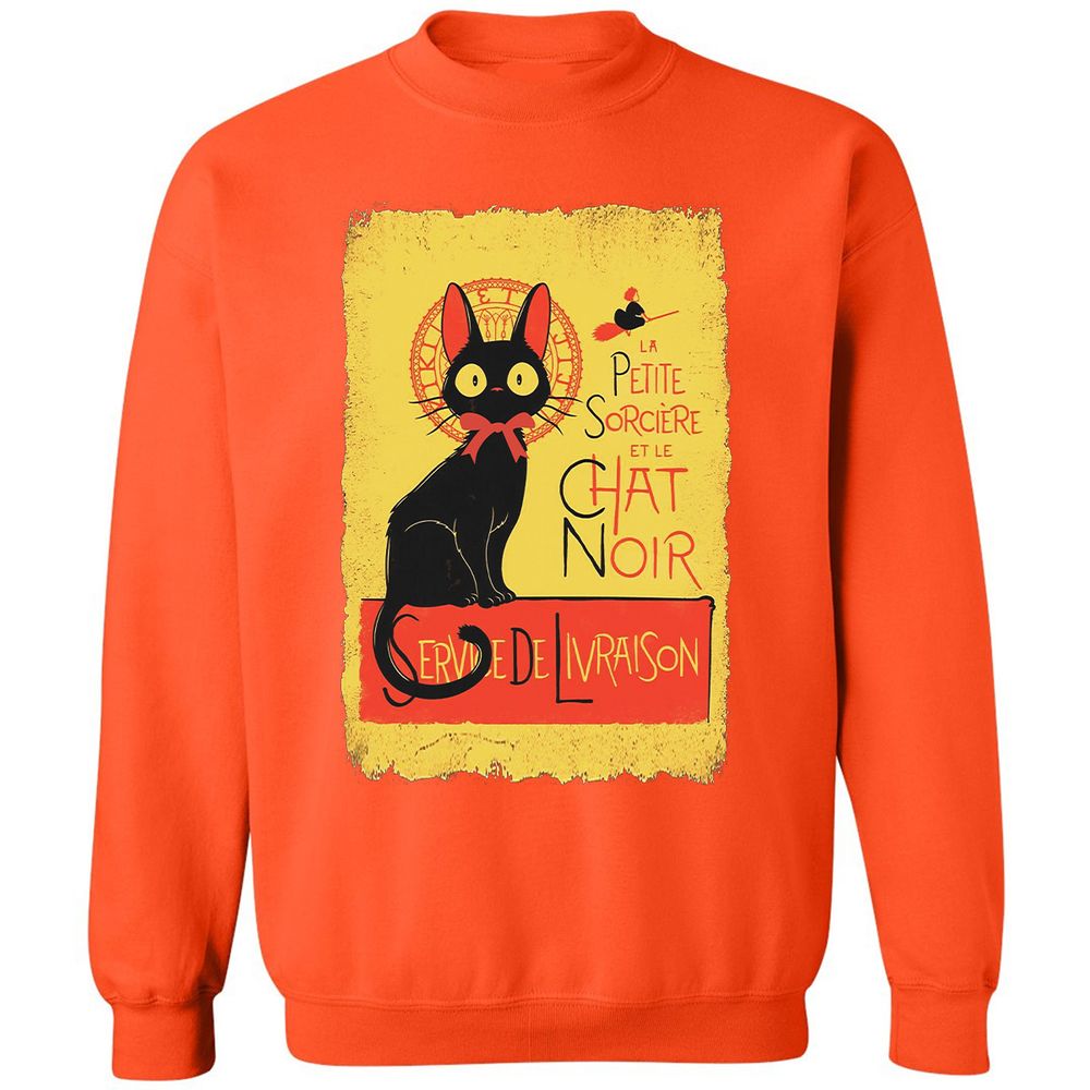 Classic Unisex Sweatshirt - 56YZV4FQ - Orange - 10