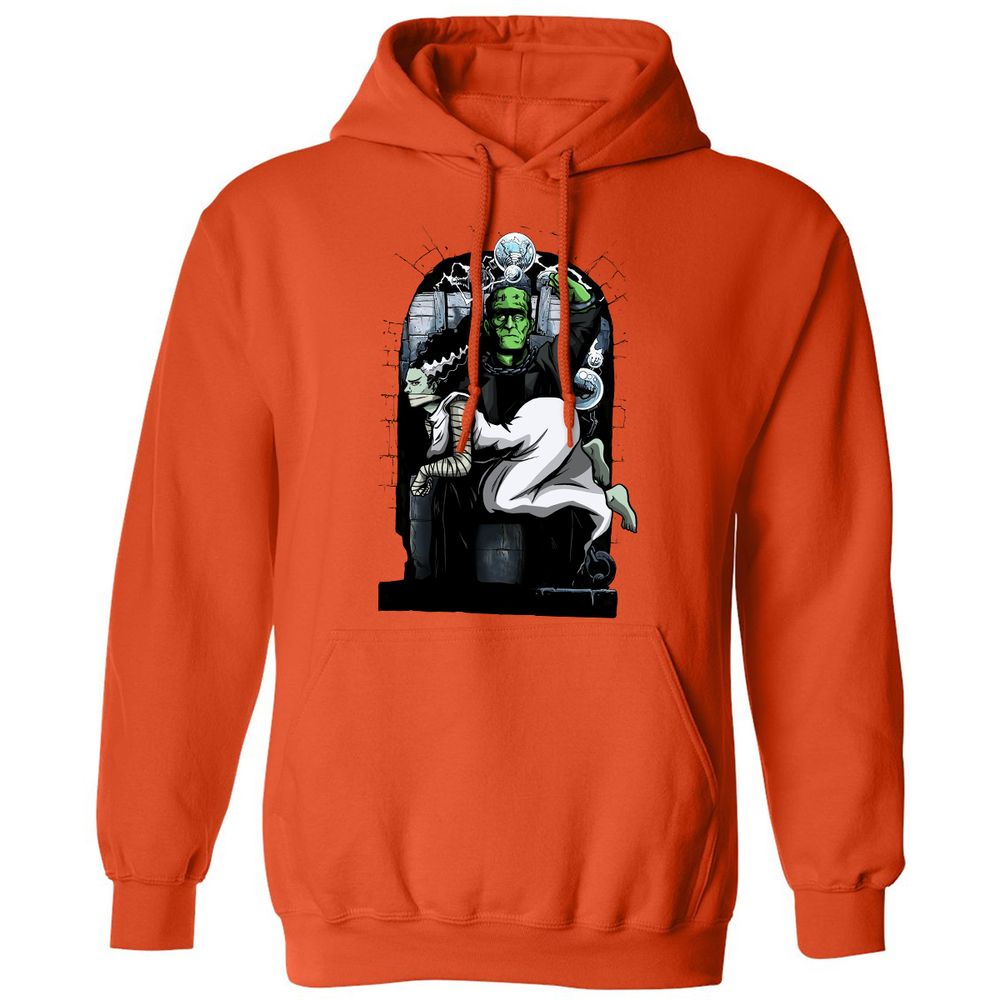 Classic Unisex Hoodie - GN6FFWLP - Orange - 10