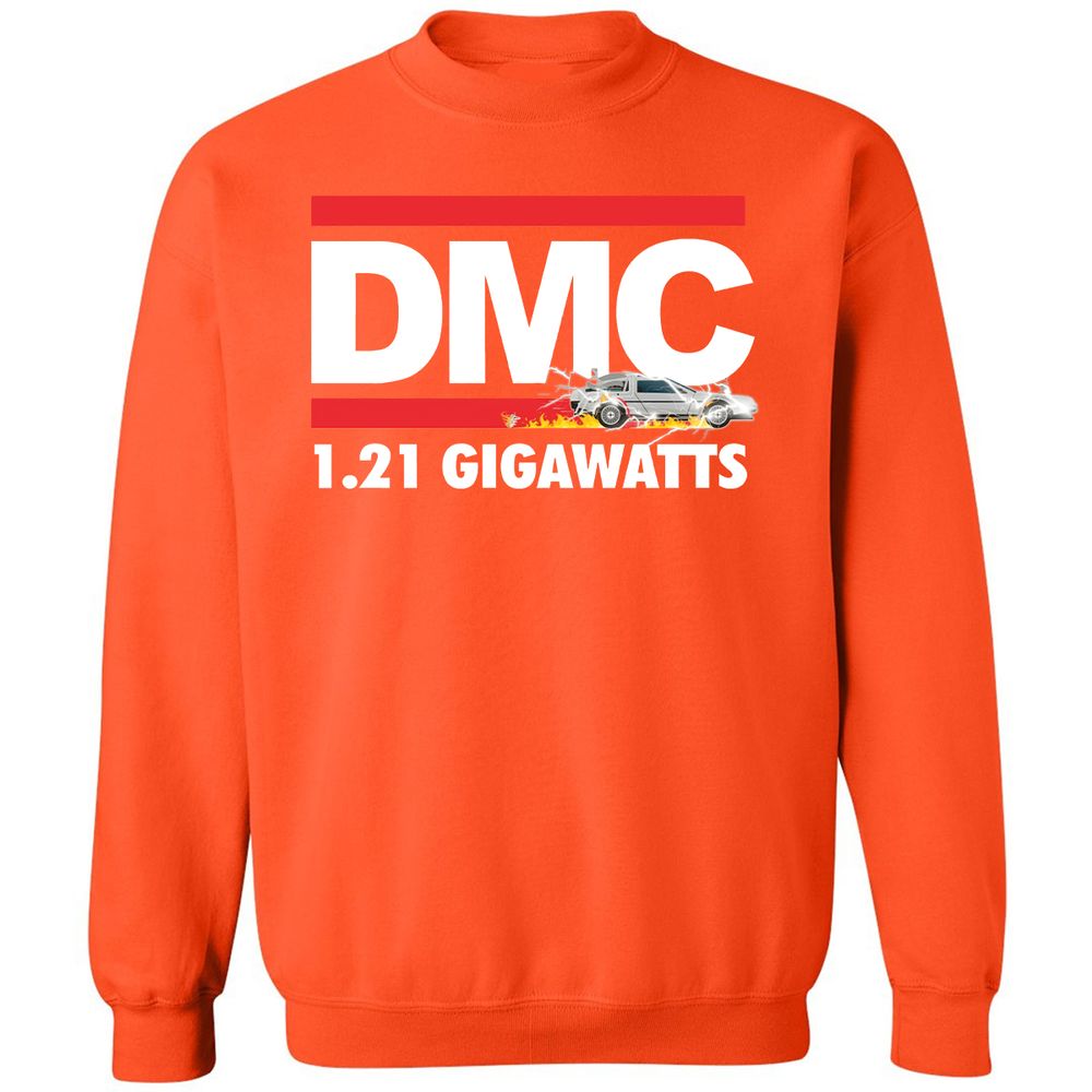 Classic Unisex Sweatshirt - Y74P42DC - Orange - 10