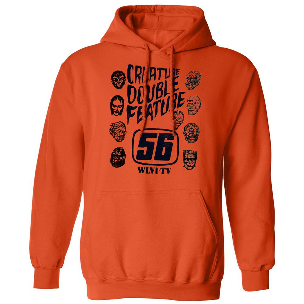 Classic Unisex Hoodie - 57B9XREZ - Orange - 10