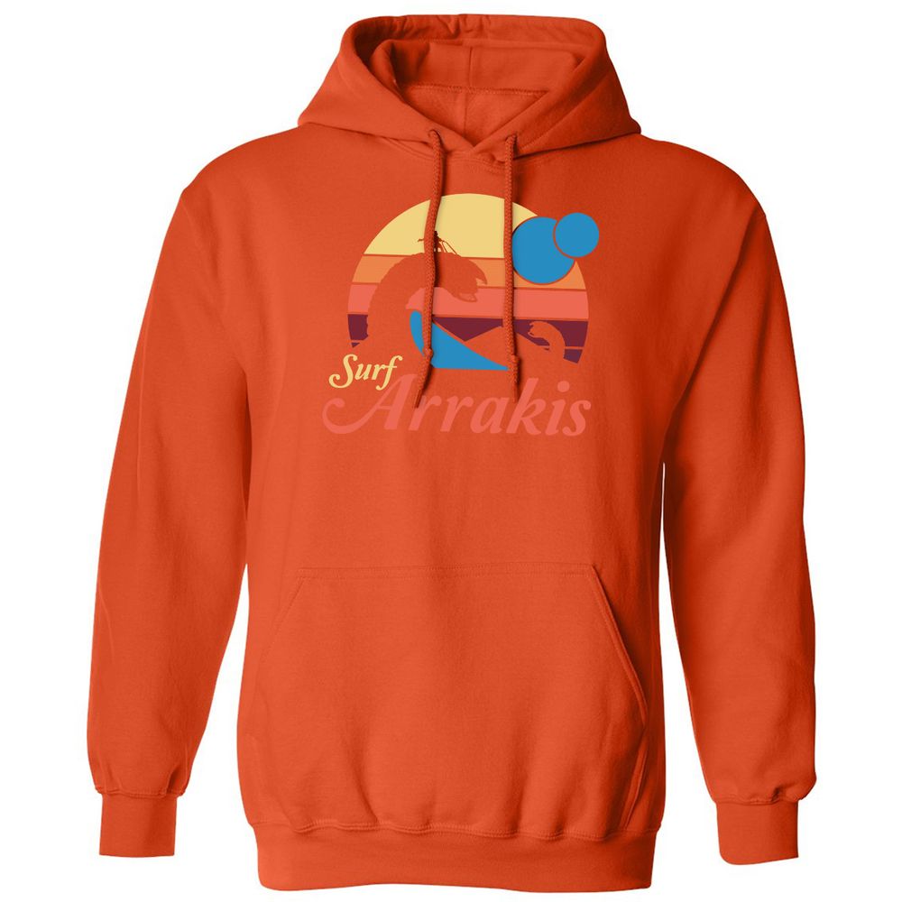 Classic Unisex Hoodie - M1B1PA4F - Orange - 10