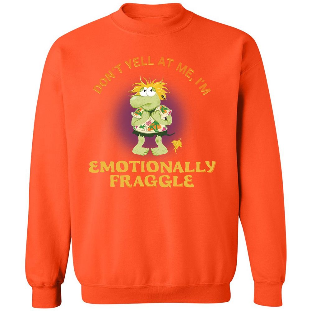 Classic Unisex Sweatshirt - H246JBQJ - Orange - 10
